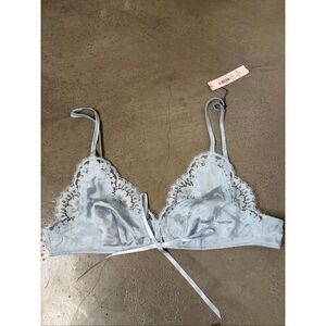 Victoria’s Secret Satin Blue Bralette